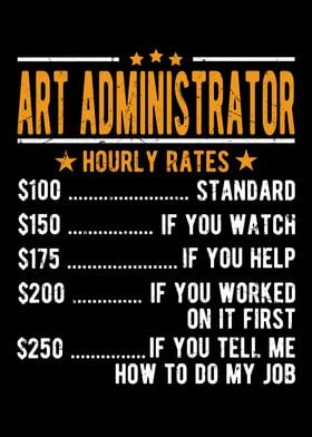 Art Administrator Hourly