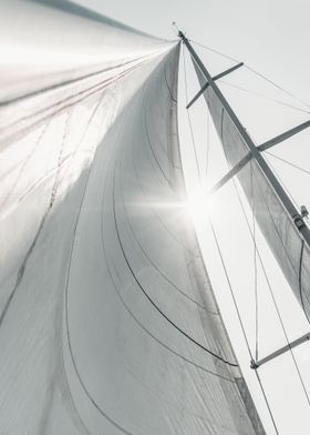 Sails on a Mast