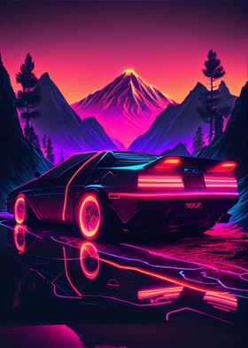 Synthwave Car