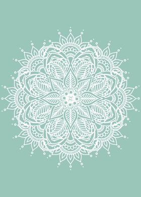 Mandala in Green