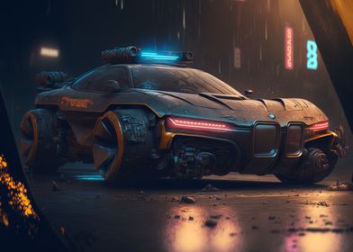 BMW Cyberpunk Concept v4