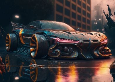 BMW Cyberpunk Concept v3