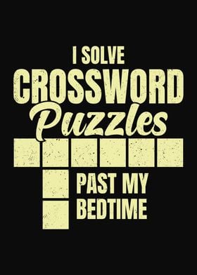 I Solve Crossword Puzzles