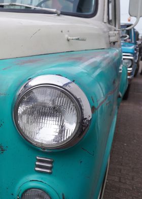 Classic van headlamp