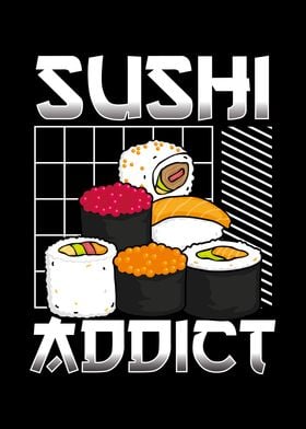 Sushi addict aesthetic