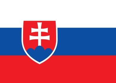 Slovak Flag of Slovakia