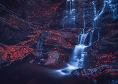 Moss Glen Falls Nature USA