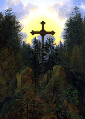 Cross in the Mountains