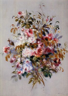 a bouquet of roses 1879