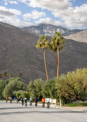 Biking in Palm Springs