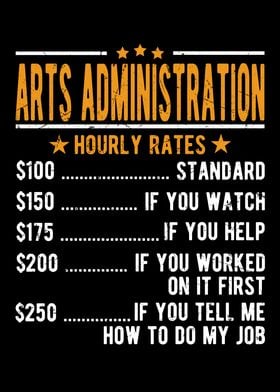 Arts Administration Hourly