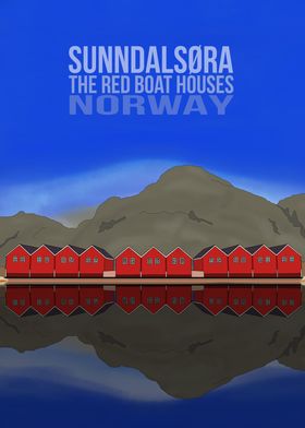 The Red Boathouses Norway