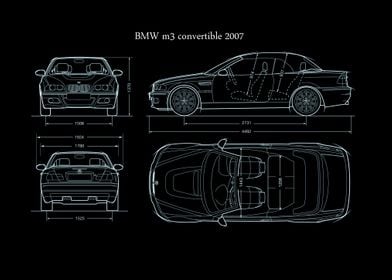 BMW m3 convertible 2007