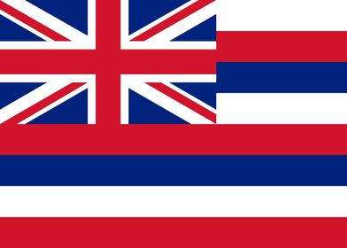 Hawaiian Flag of Hawaii