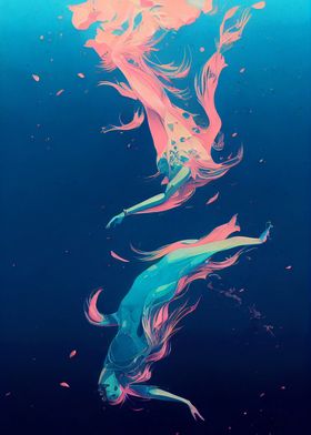 Falling Underwater