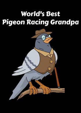 Pigeon Racing Gift Grandpa