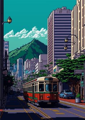 Wellington Pixel art