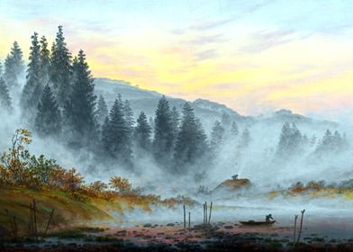 The Morning by Friedrich