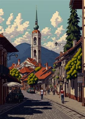 Prizren Pixel art