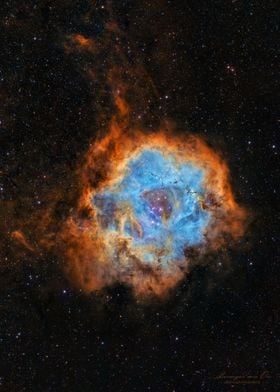 Skull Nebula in SHO
