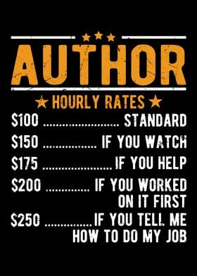 Author Hourly Rates