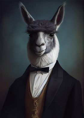 Cute Llama Art