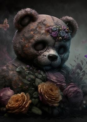 Zombie Teddy Bear