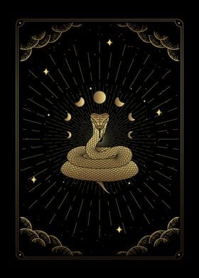 Tarot snake moon cycle