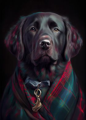 Black Labrador Portrait