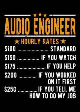 Audio Engineer Hourly