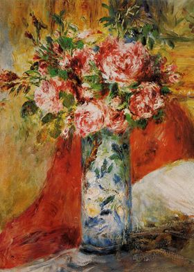 roses in a vase 1876