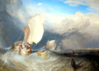 Fishing Boats by Turner