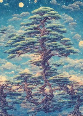 Bonsai inspired landscape