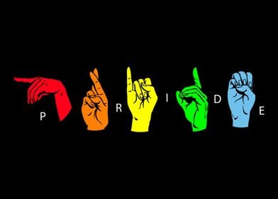 Pride ASL LGBTQ