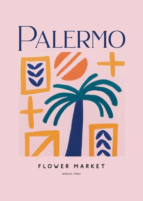 Pink Palermo Flower Market