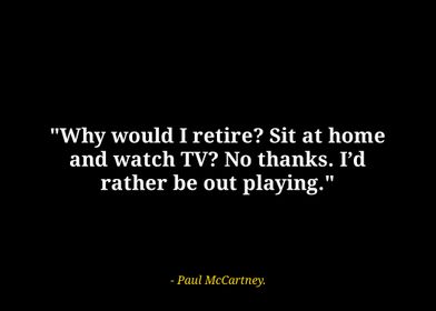 Paul McCartney quotes 