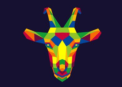 baphomet goat popart