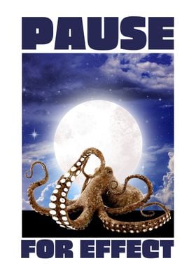 octopus Pause for effect 