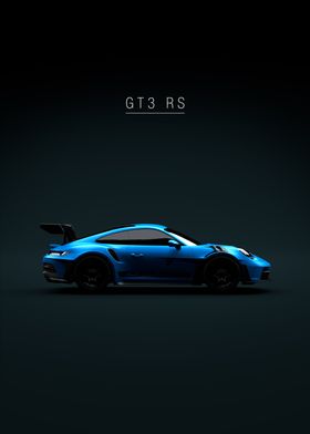 2022 911 GT3 RS Shark Blue