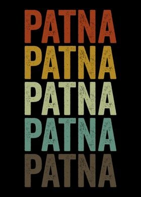 Patna India Retro Vintage