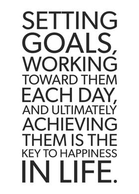 Setting Goals