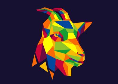 goat art unique