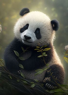 The Serene Panda