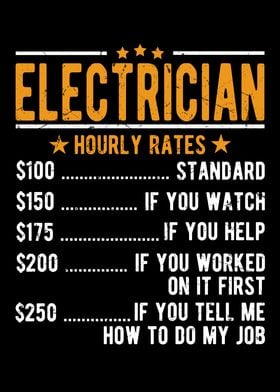 Electrician Hourly Rates