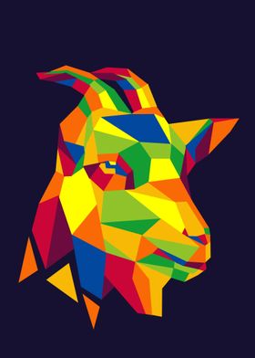 goats popart