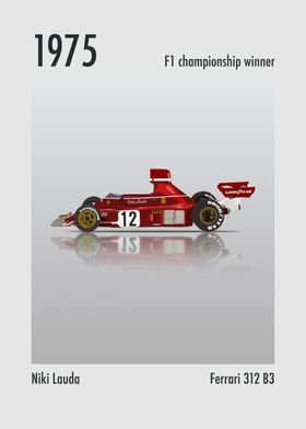 1975 Ferrari 312 B3