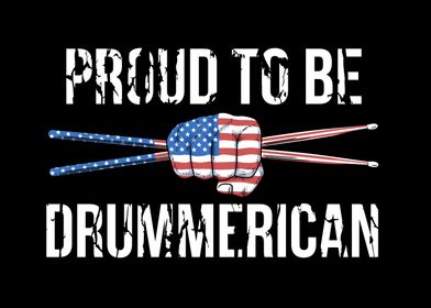 Drummer Gift 4th Of July