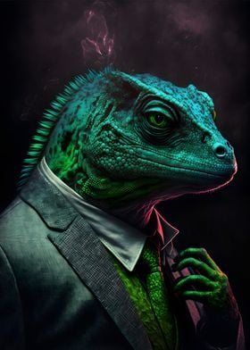 Noir Lizard Mastermind