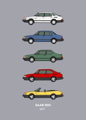 Saab 900 collection