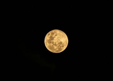 Full Moon in Space